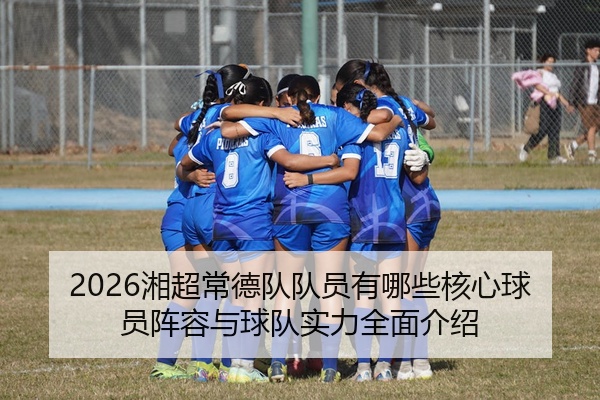 2026湘超常德队队员有哪些核心球员阵容与球队实力全面介绍